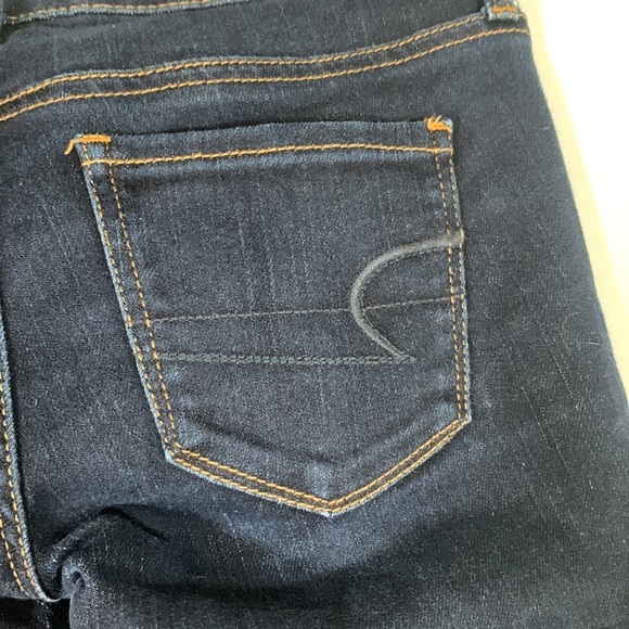 American Eagle Blue Denim Skinny Jeans - Picture 7 of 10
